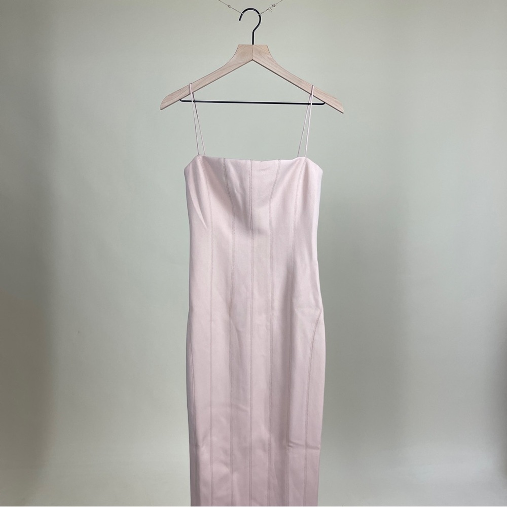 NWT MISHA x Revolve Irisa Dress in Nude - Picture 4 of 7